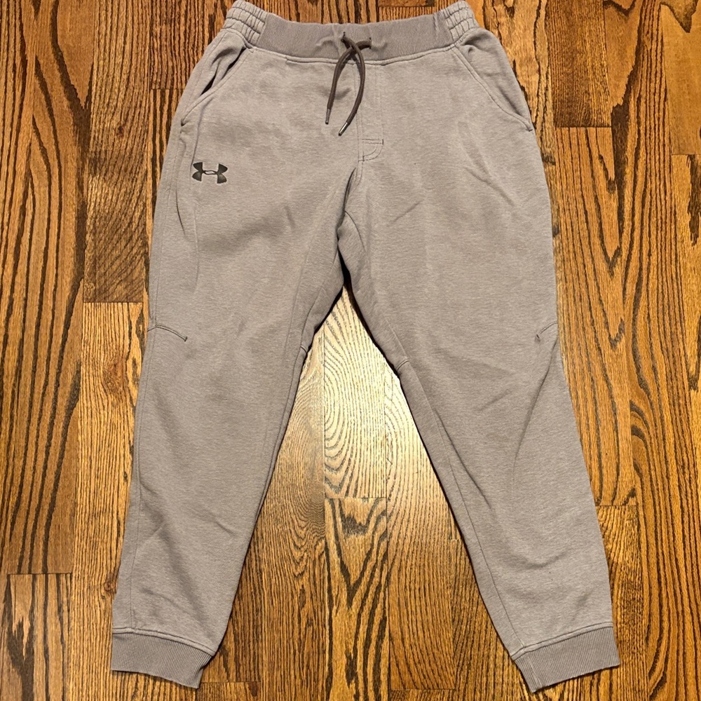Under Armour Heather Gray Joggers / Sweatpants Men’s Size Large